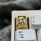 1U Brass Artisan Keycaps for Mechanical Keyboard Personalized Keycaps -Frieren / Fern / Himmel / Flamia